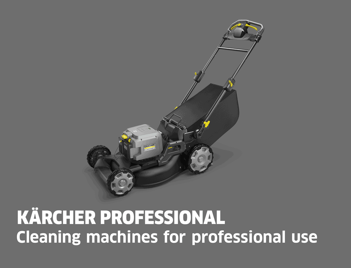 Kärcher Professional cleaning machines for professional use