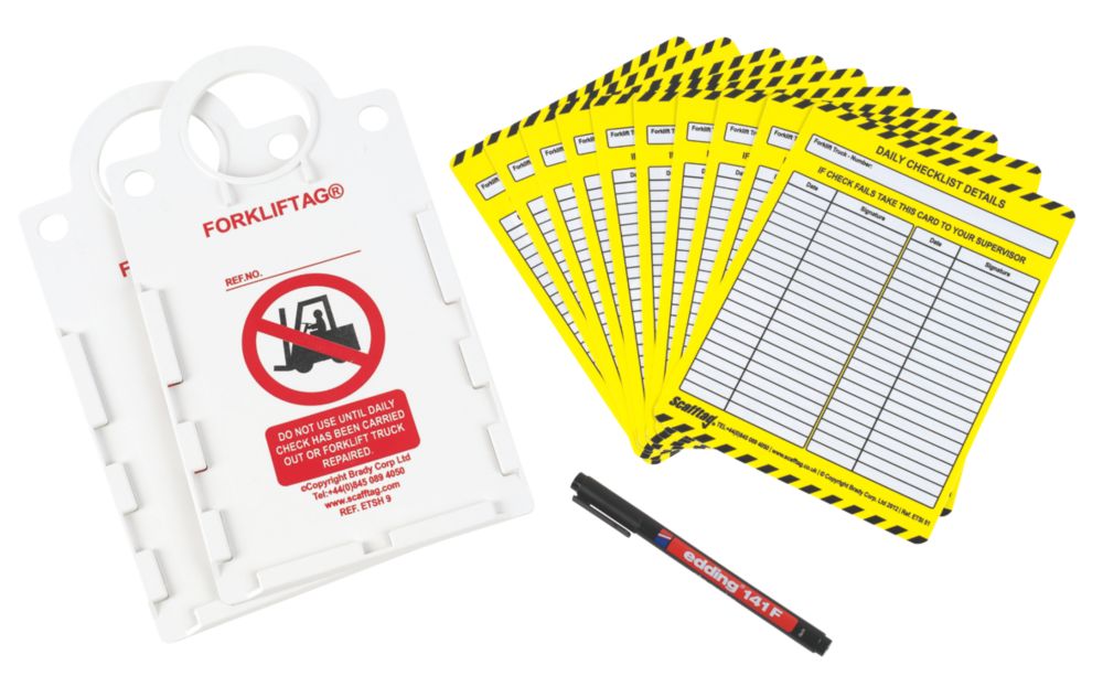 Scafftag Forklift Tag Kit