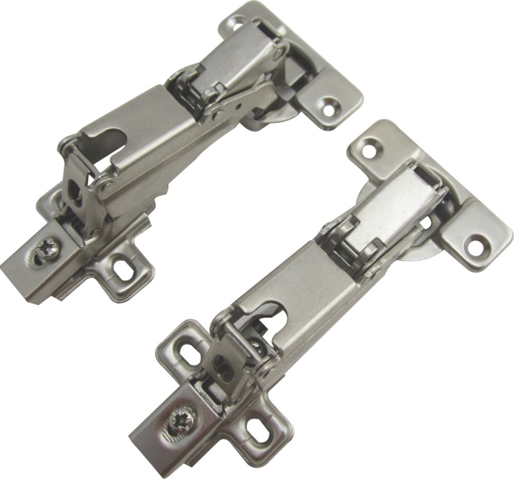 Nickel Sprung Clip-On Concealed Hinges 35mm 2 Pack Reviews