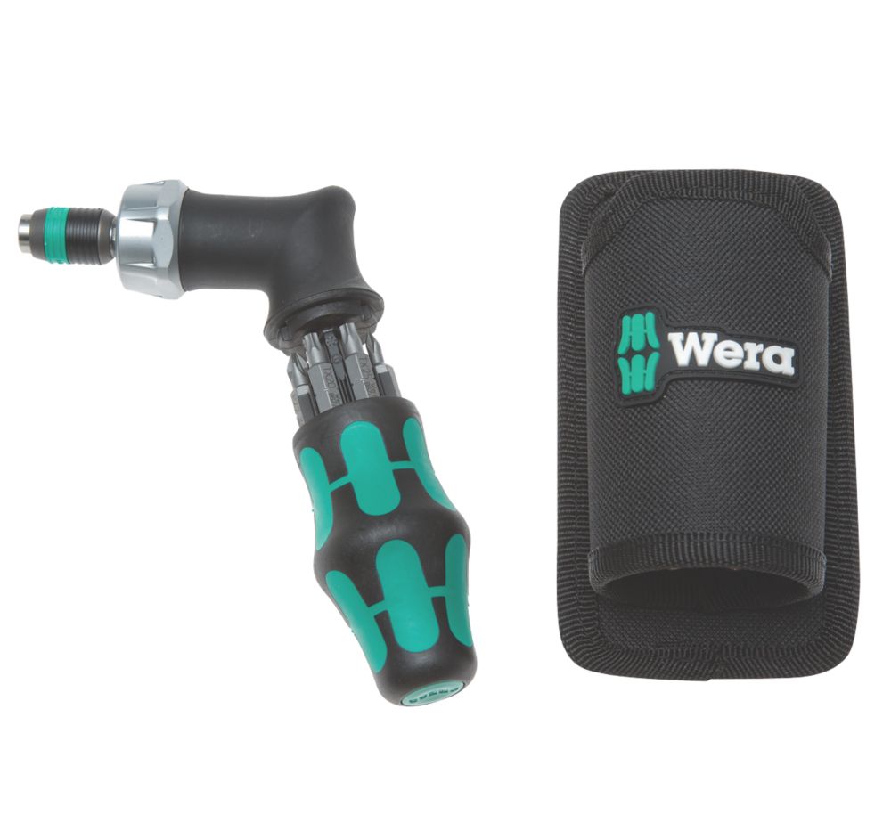 Wera Kraftform Kompakt Interchangeable Ratchet Screwdriver Set 7 Pieces Reviews