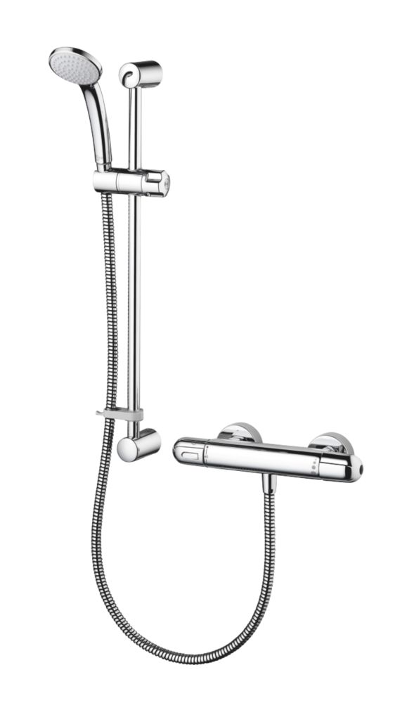 Ideal Standard Alto EV Gravity-Pumped Flexible Exposed Chrome Thermostatic Mixer Shower Flexible Reviews