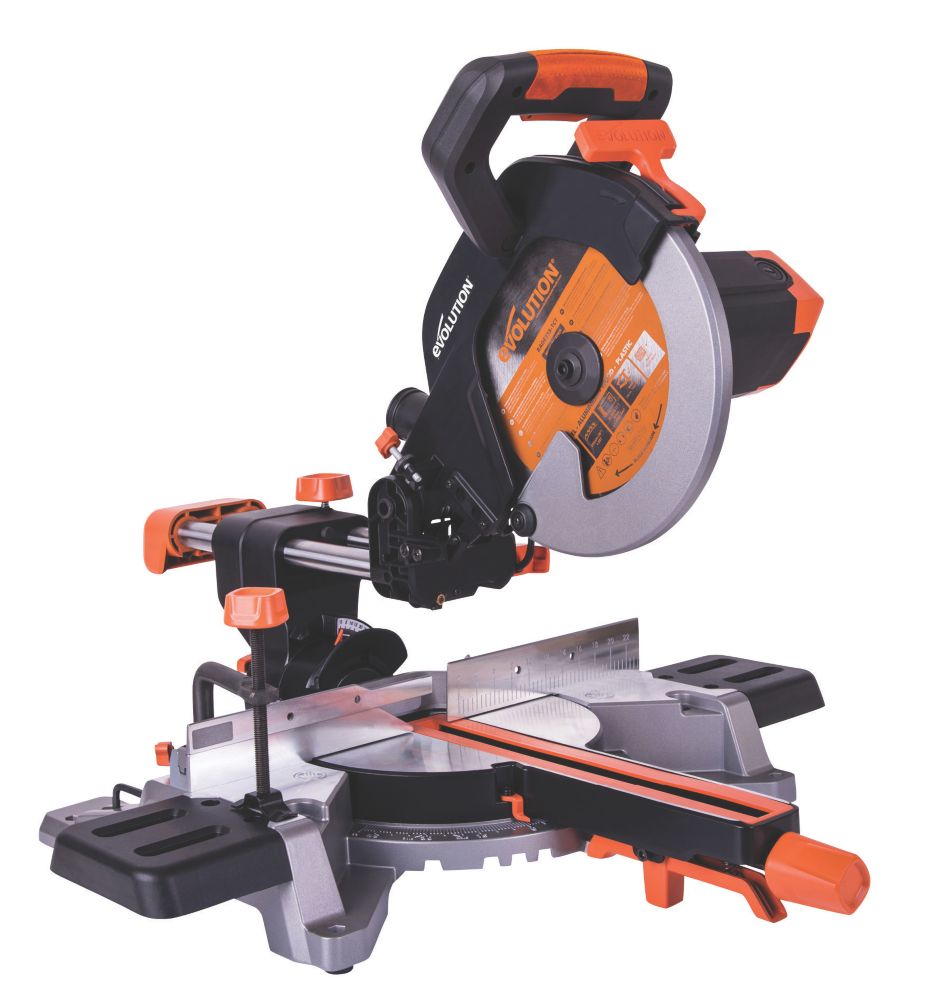 Evolution R255SMS 255mm Electric Single-Bevel Sliding Mitre Saw 220-240V Reviews