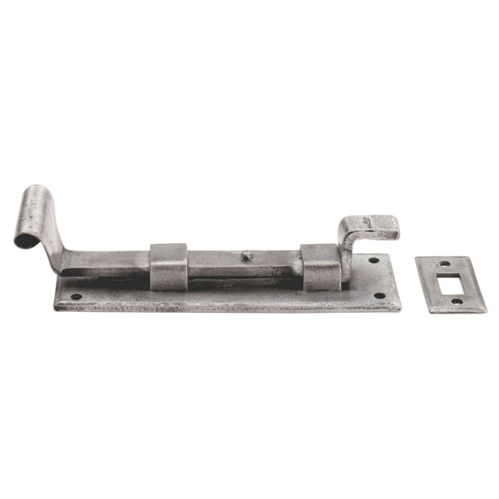 Smith Locke Spring Loaded Animal Bolt Zinc Plated 230mm Pad Gate Bolts Screwfix Com