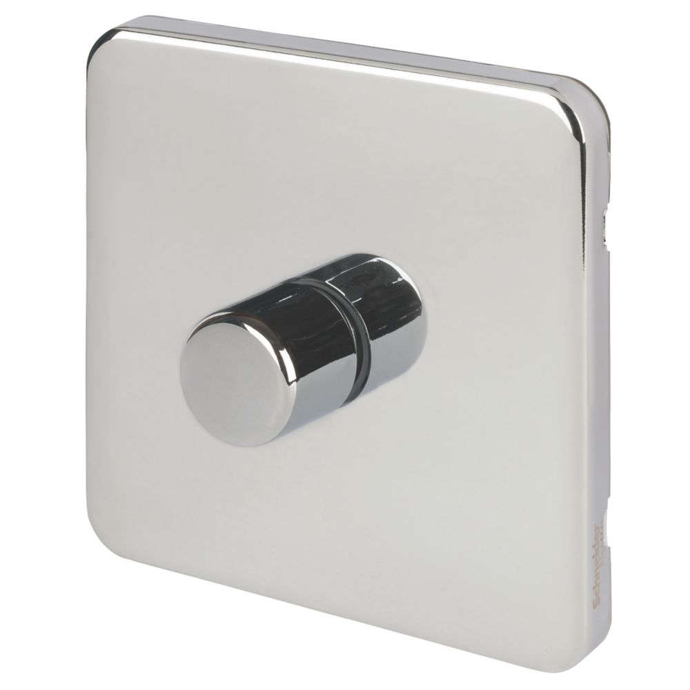 Schneider Electric Lisse Deco 1-Gang 2-Way Dimmer Switch Polished Chrome Reviews