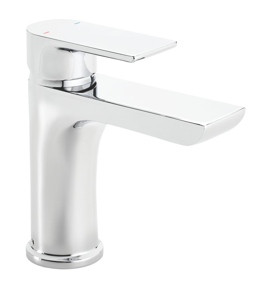 Osani Single Lever Basin Mono Mixer Tap with Clicker Waste