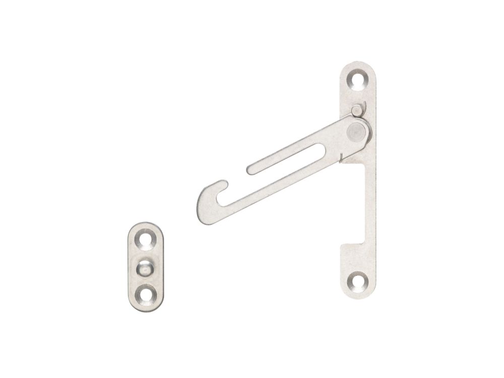 Mila Window Restrictor Brushed Stainless Steel 100mm Reviews