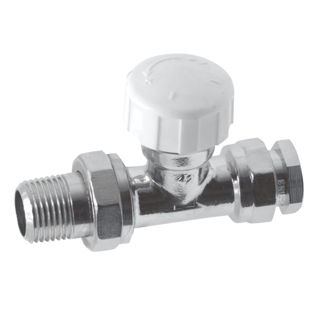 Pegler VB1490/4P Chrome Straight TRV Body-Only 22mm x ½