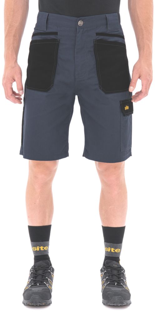 Site Harrier Multi-Pocket Shorts Grey / Black 40