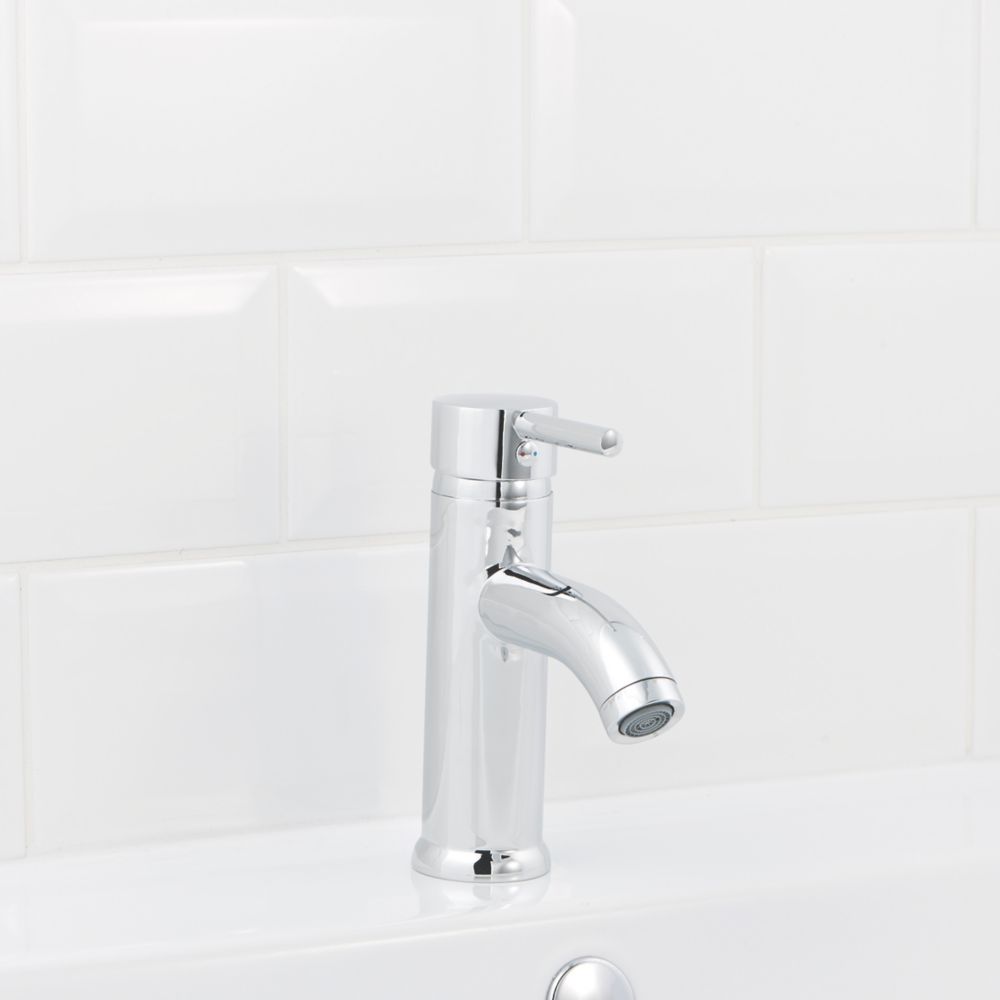 Hoffell Single Lever Basin Mono Mixer Tap with Pop-Up Waste