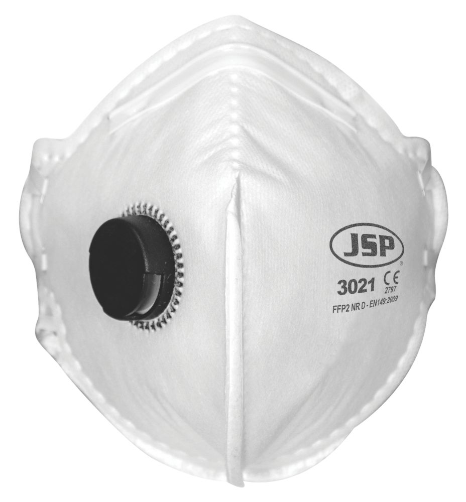 JSP Fold Flat Valved Masks P2 2 Pack Reviews