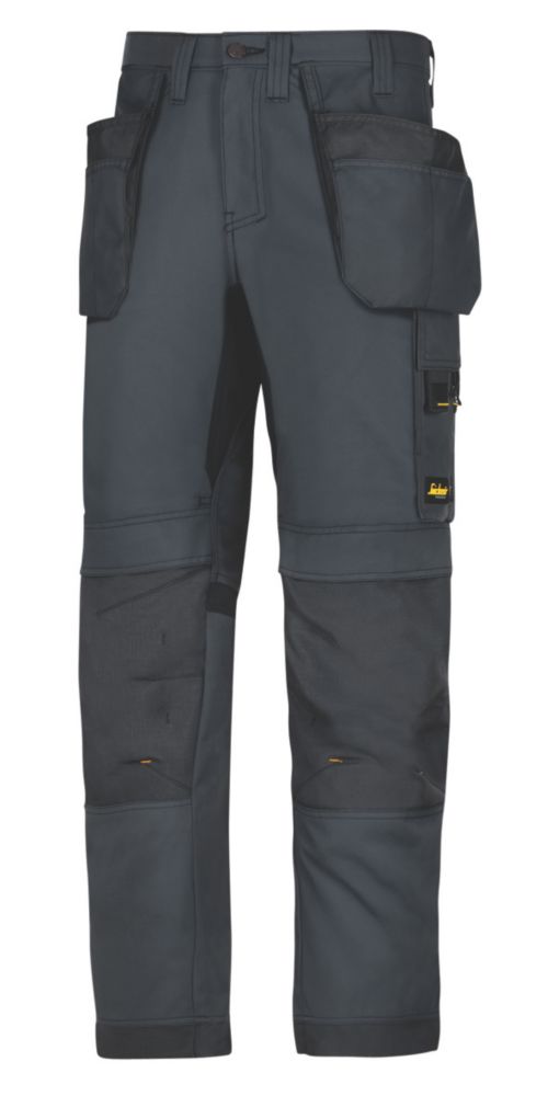 Snickers AllRoundWork Everyday Work Trousers Steel Grey 41