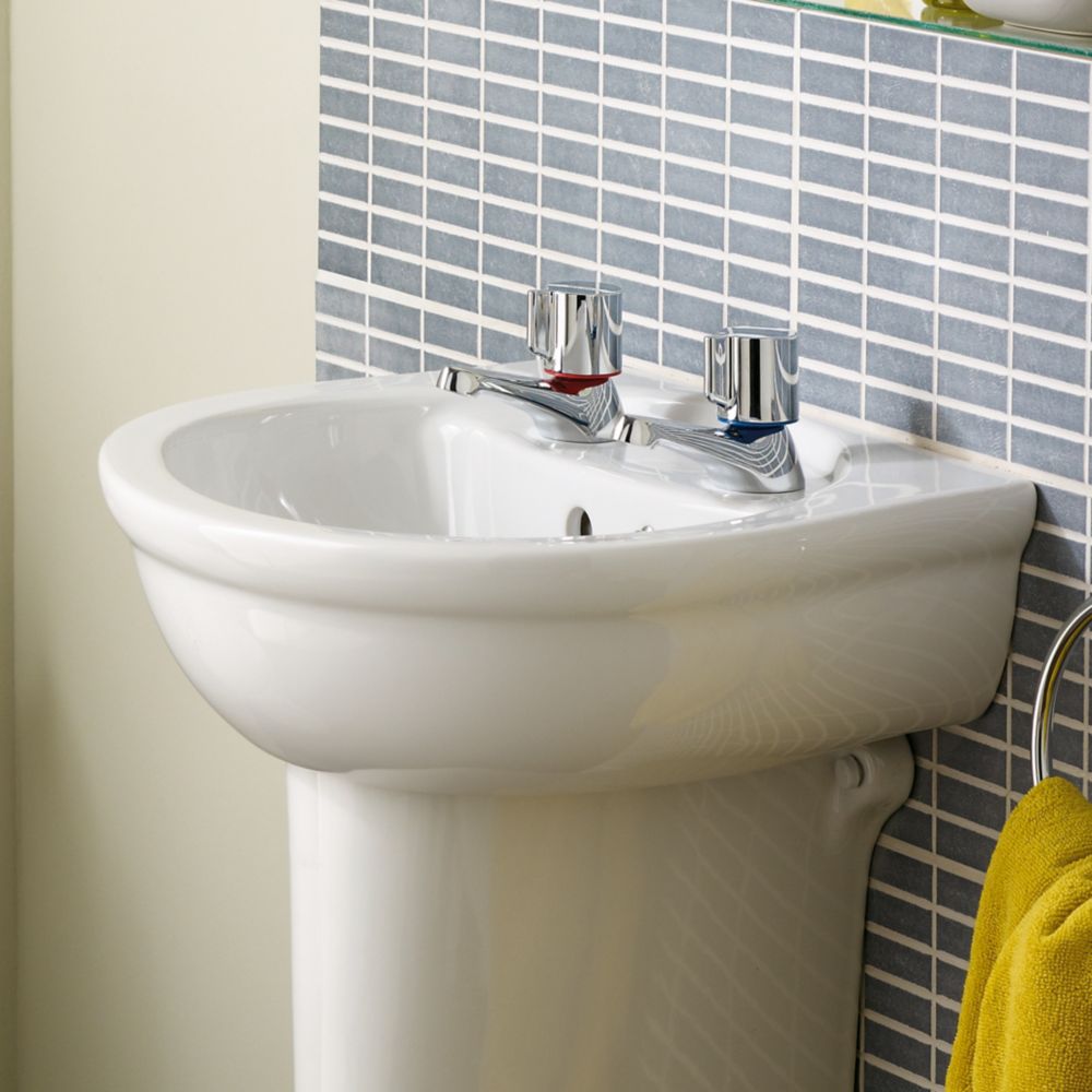 Ideal Standard Alto Basin Pillar Taps