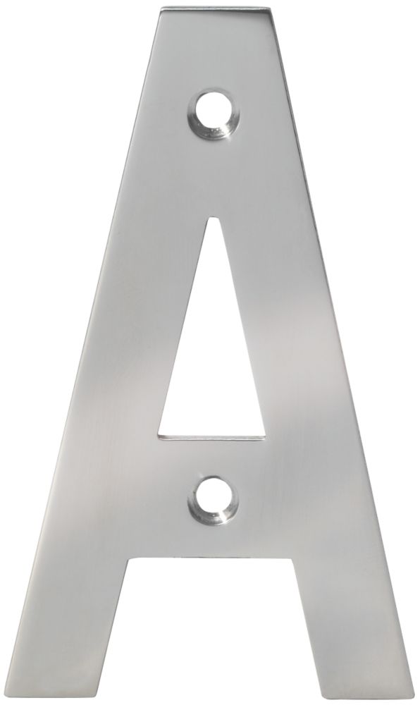 Eclipse Door Letter A Polished Stainless Steel 100mm Reviews