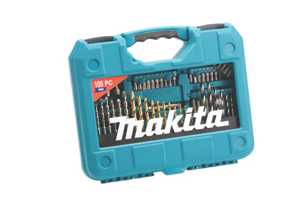 Makita Hex Shank Power Tool Accesory Set 105 Pieces