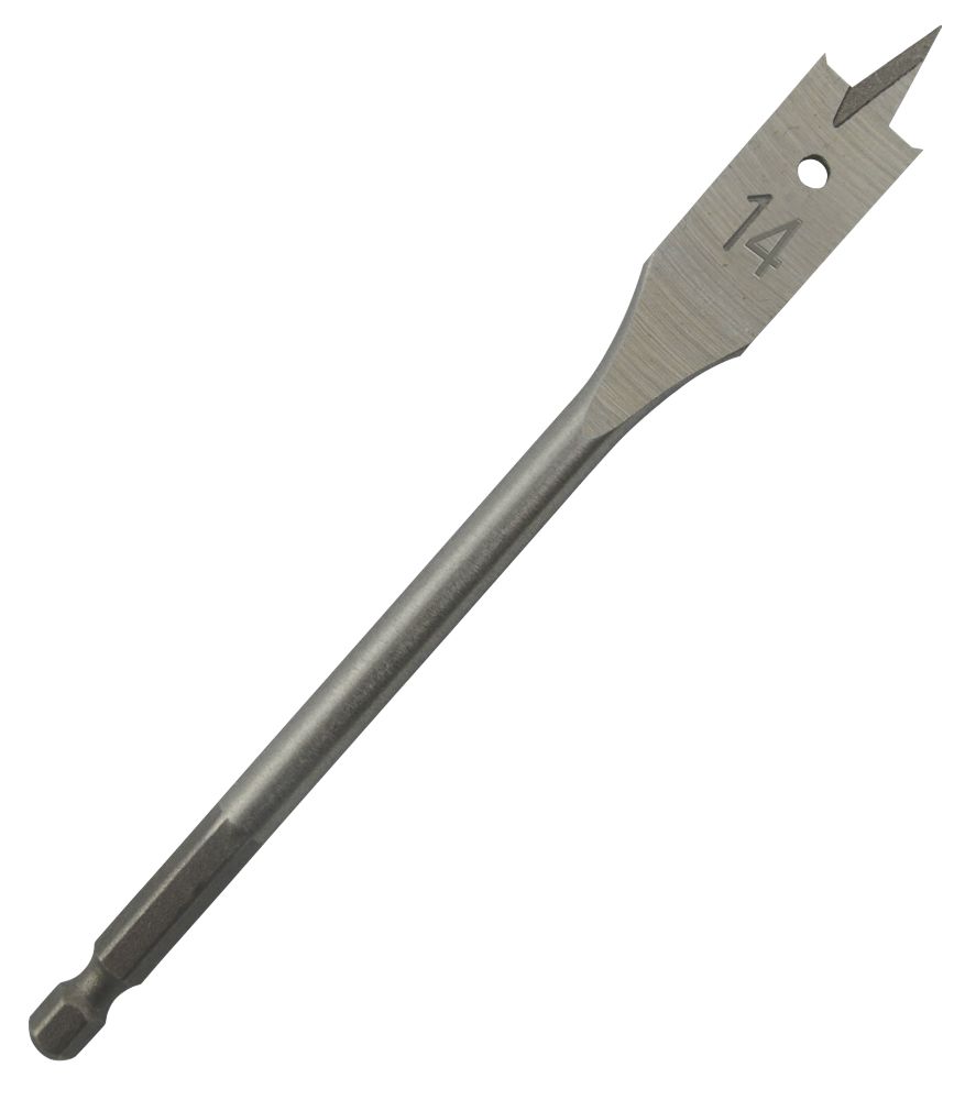 Flat Wood Bit 14 x 152mm Reviews