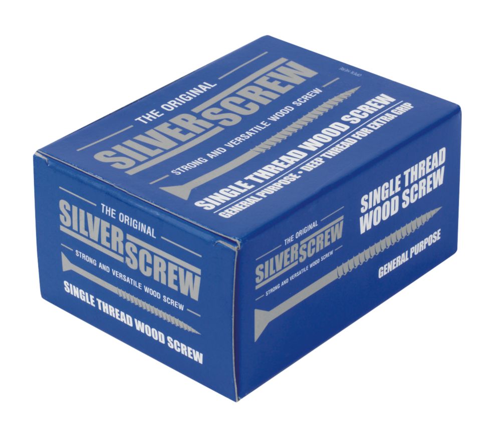 Silverscrew PZ Double-Countersunk Multipurpose Screws 4 x 35mm 200 Pack