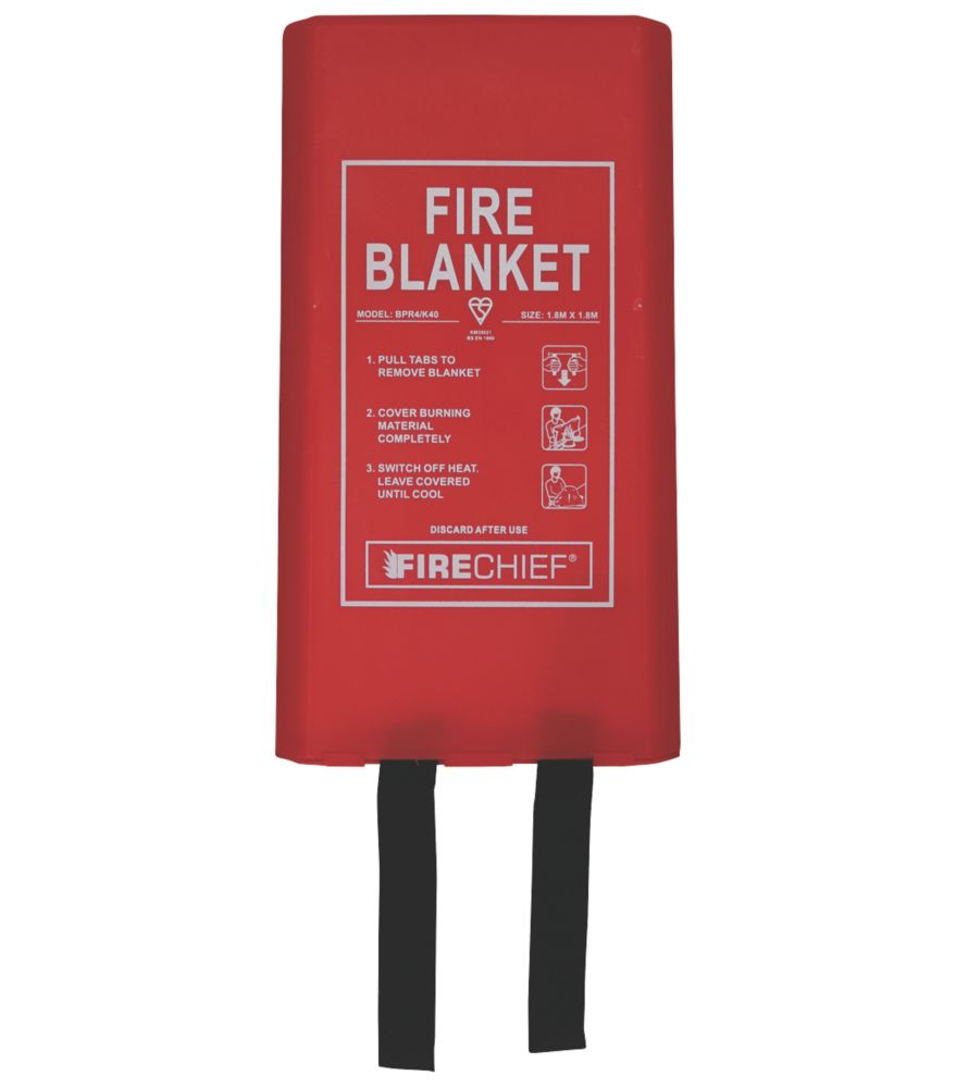 Firechief Fire Blanket with Rigid Case 1.8 x 1.8m Reviews