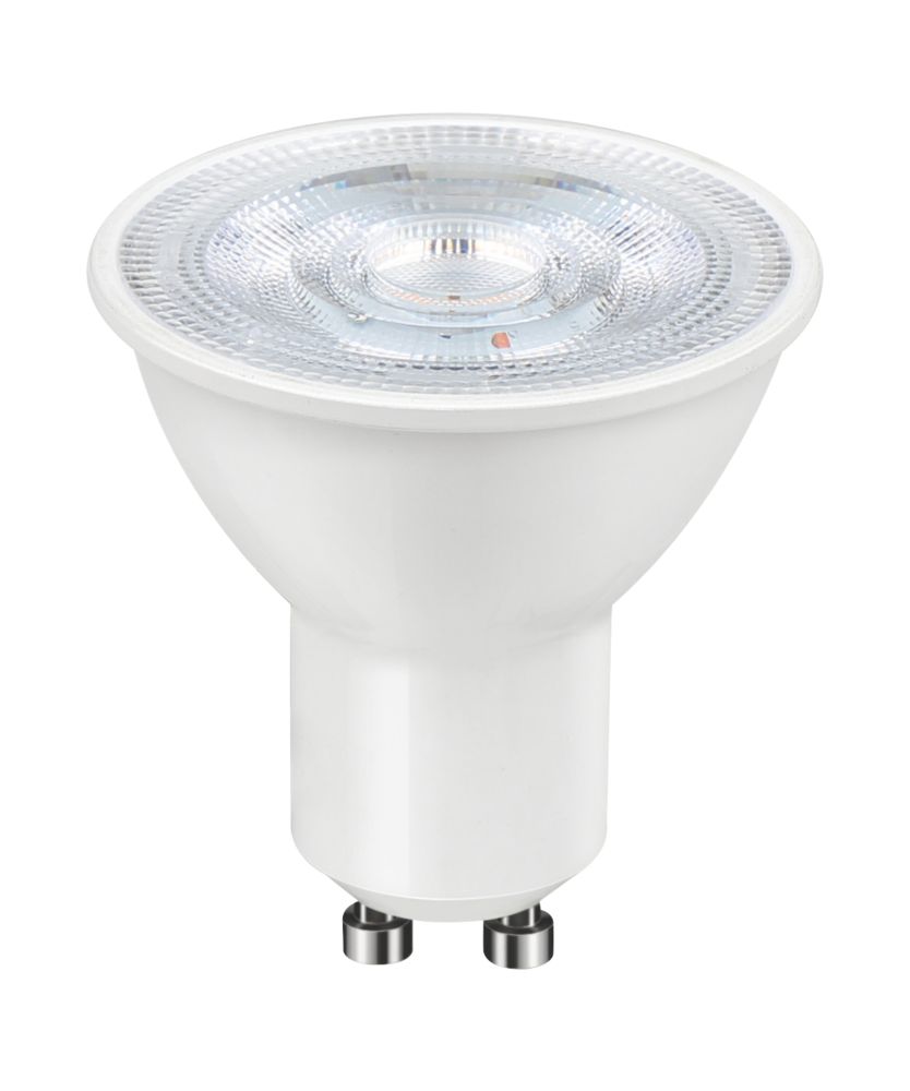 Lap Gu10 Led Light Bulb 345lm 5w 10 Pack Light Bulbs Screwfix Com