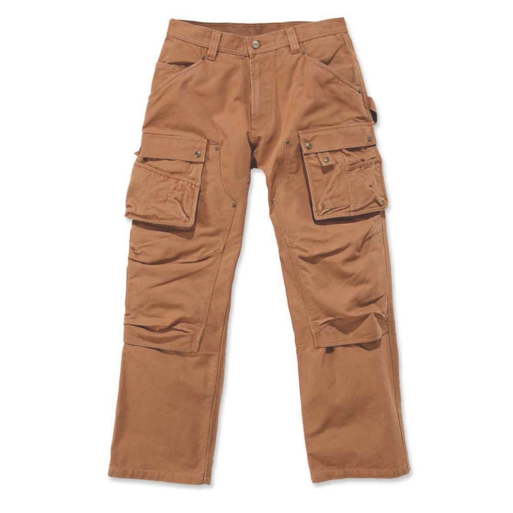 Carhartt EB219 Multi-Pocket Trousers Brown 38