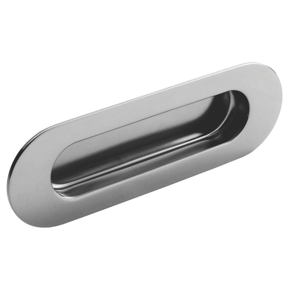 Eurospec Oval Flush Pull Handle 120mm Satin Stainless Steel Reviews