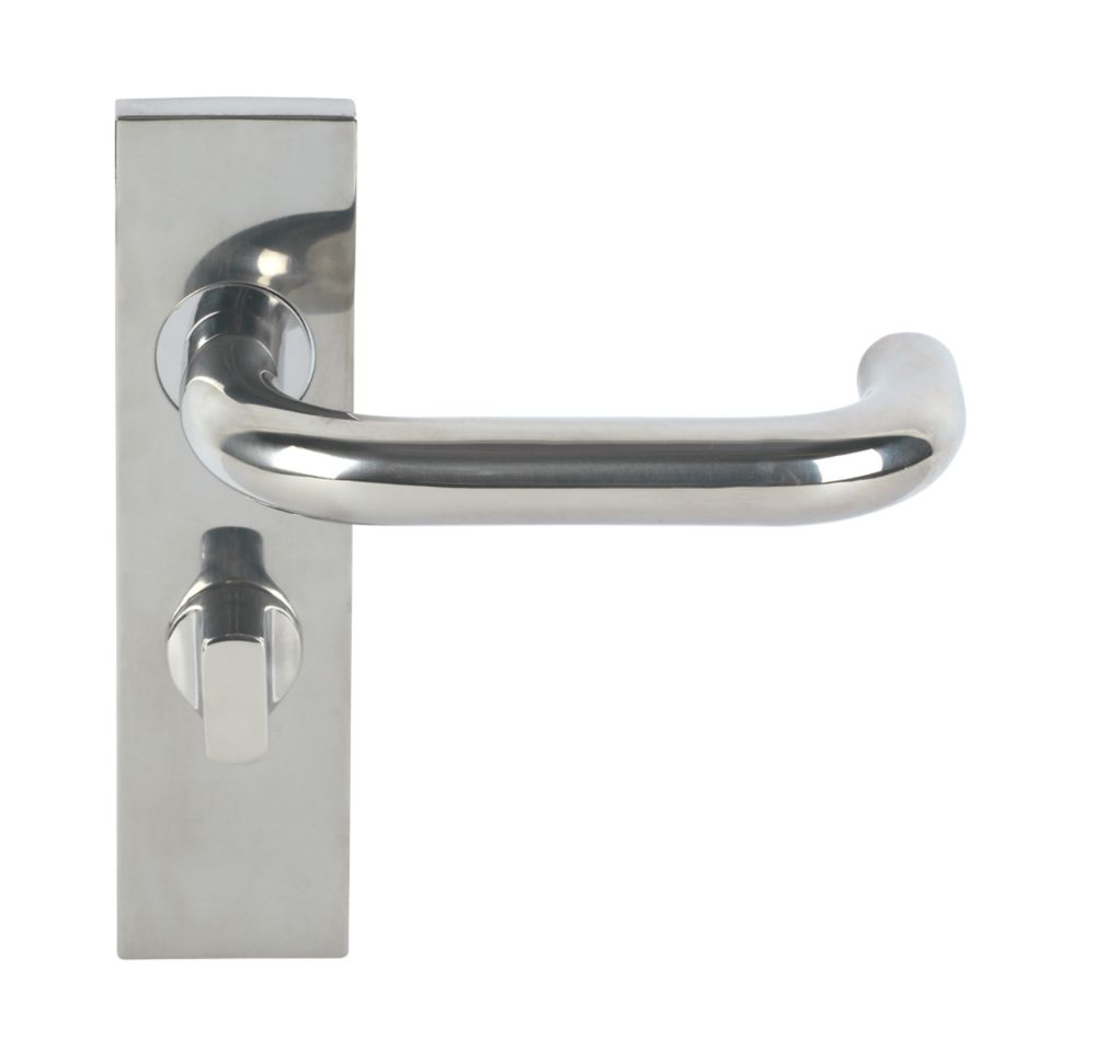 Eurospec Safety Fire Rated Safety Lever on Backplate WC Pair Polished Stainless Steel Reviews