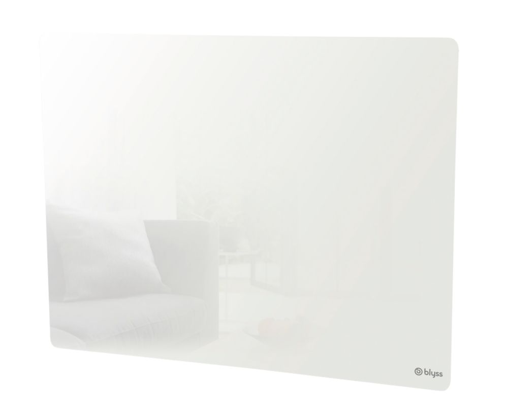 Blyss Wall-Mounted Glass Panel Heater White 1000W Reviews