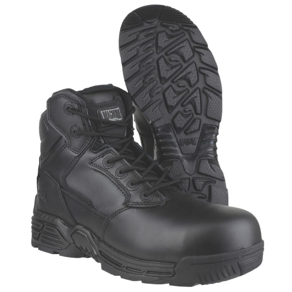 Magnum Stealth Force 6 Safety Boots Black Size 10