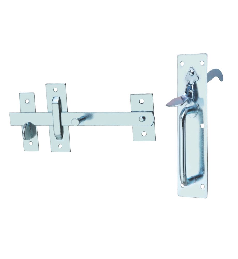 Smith Locke Short Victorian Latch Door Handles Pair Polished Chrome Backplate Handles Screwfix Com