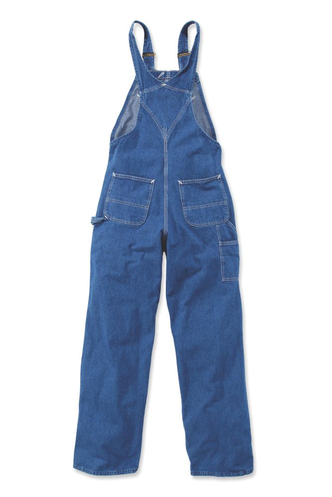 Carhartt R07 Denim Bib & Brace Blue Large 36