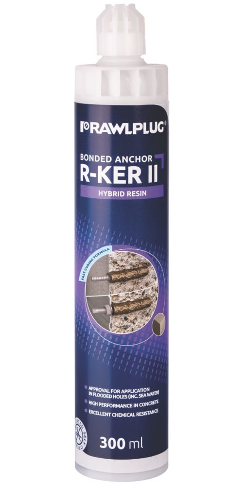 Rawlplug R-KER-II-300-W Hybrid Resin 300ml Reviews