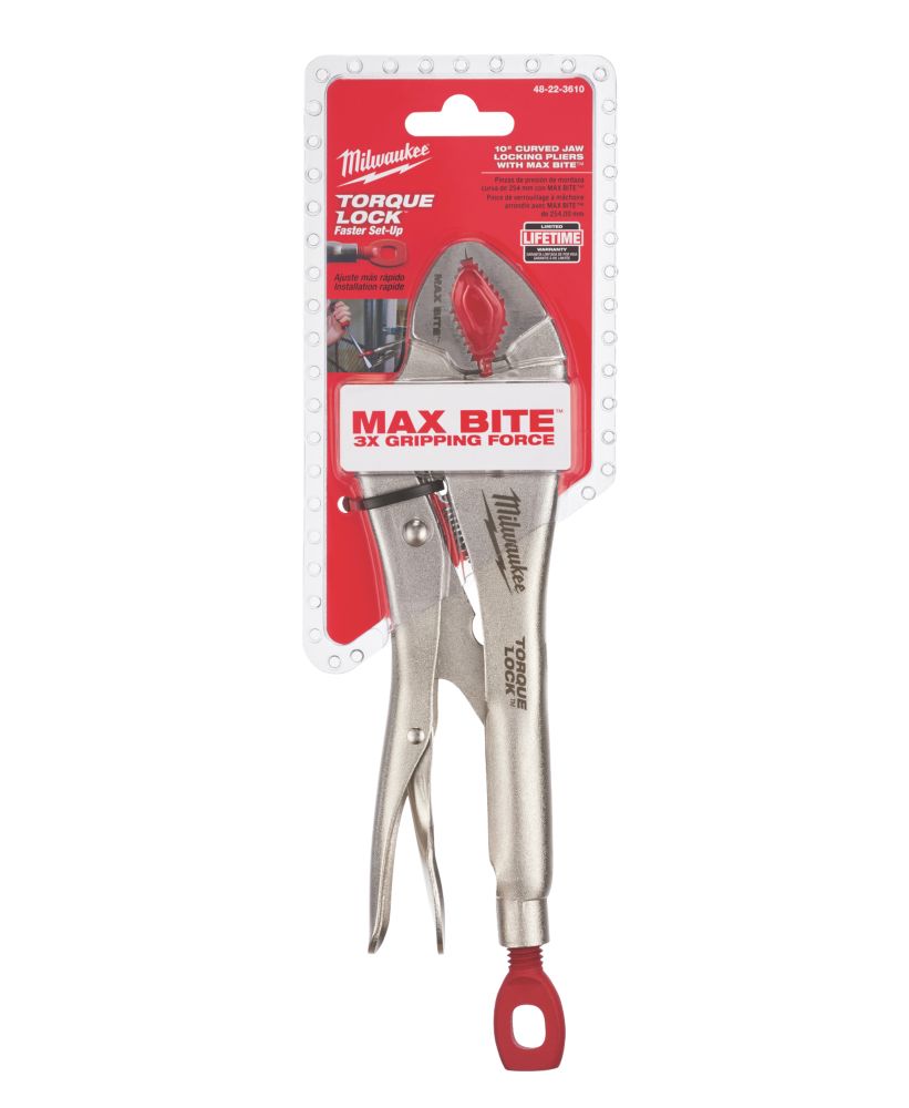 Milwaukee Maxbite Jaw Locking Pliers 10