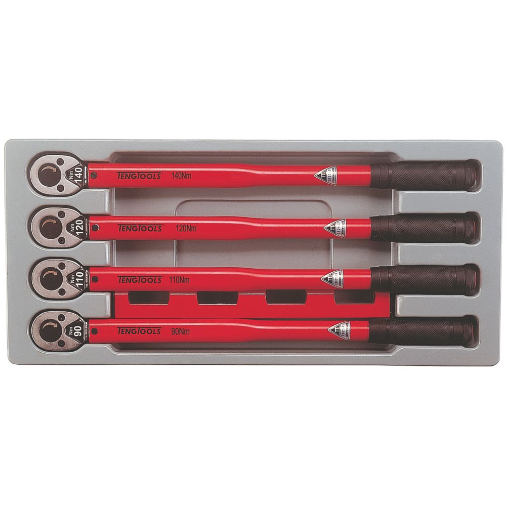 Teng Tools Pre-Set Torque Wrench Set 4 Pieces Reviews