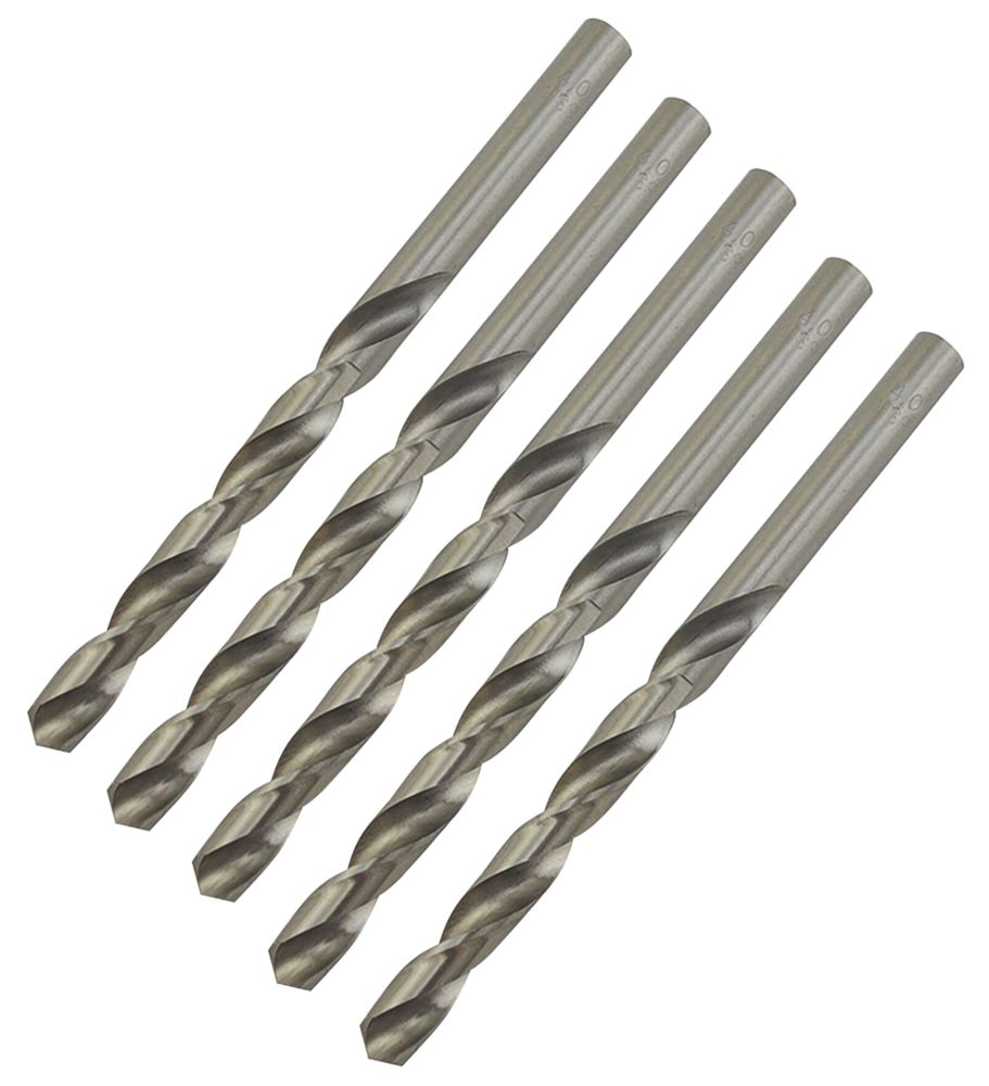 Straight Shank HSS Drill Bit 4 x 75mm 5 Pack Reviews