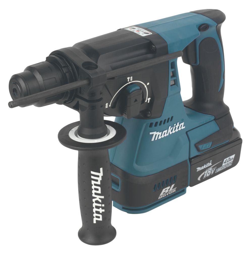 Makita DHR242RMJ 2.7kg 18V 4.0Ah Li-Ion LXT Brushless Cordless SDS Plus Drill Reviews