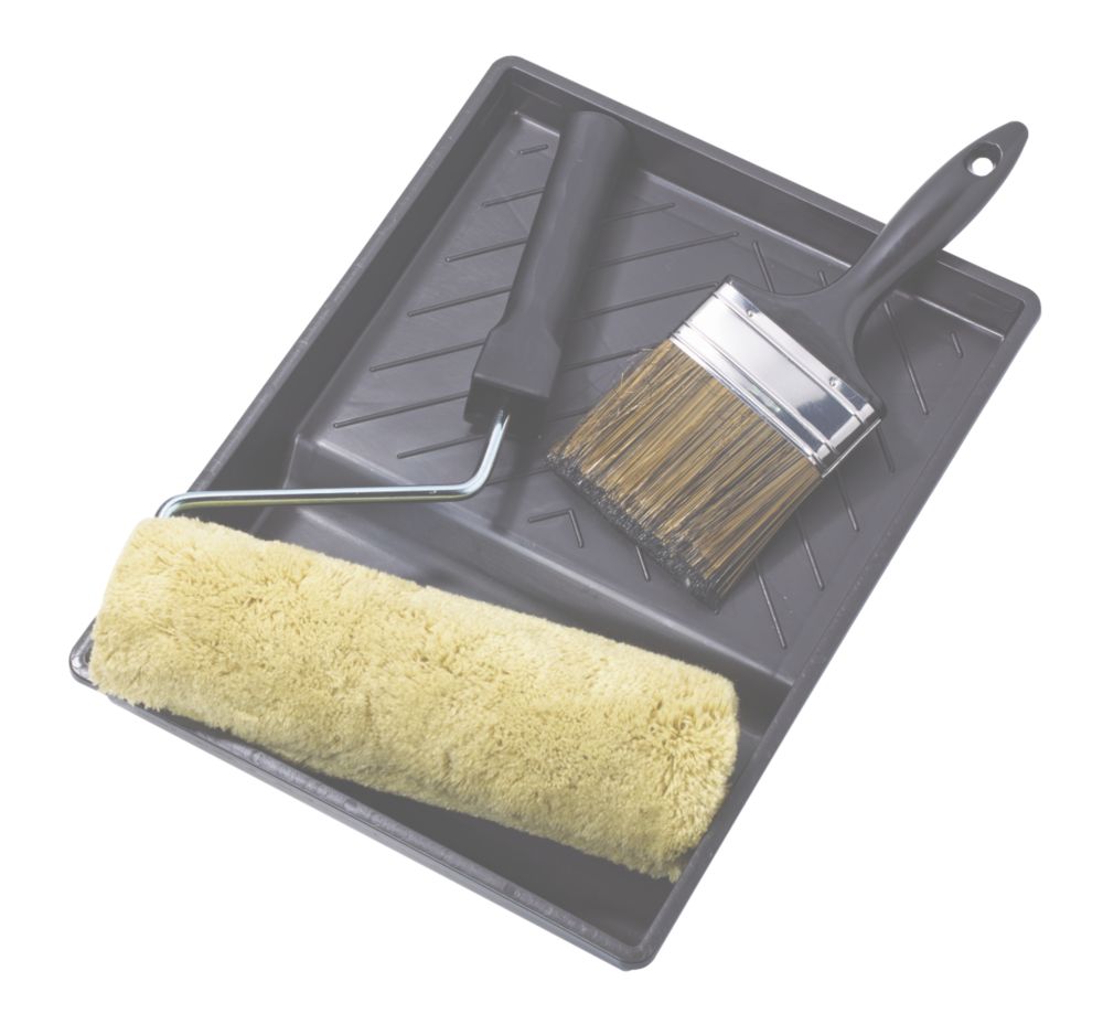 No Nonsense Extra Long Pile Masonry Roller & Brush Kit 4 Piece Set Reviews