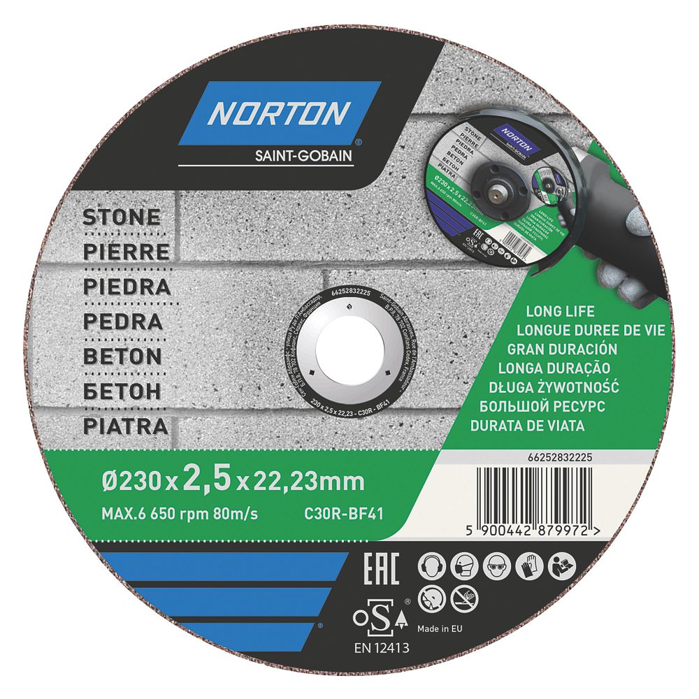 Norton Stone Cutting Disc 9