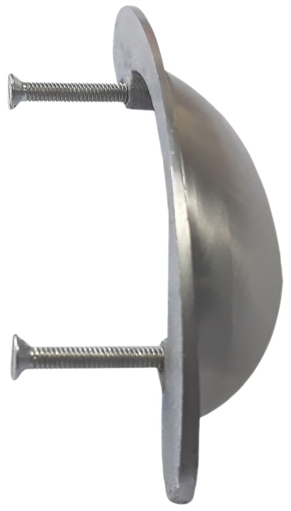 Shell Handles 64mm Matt Chrome