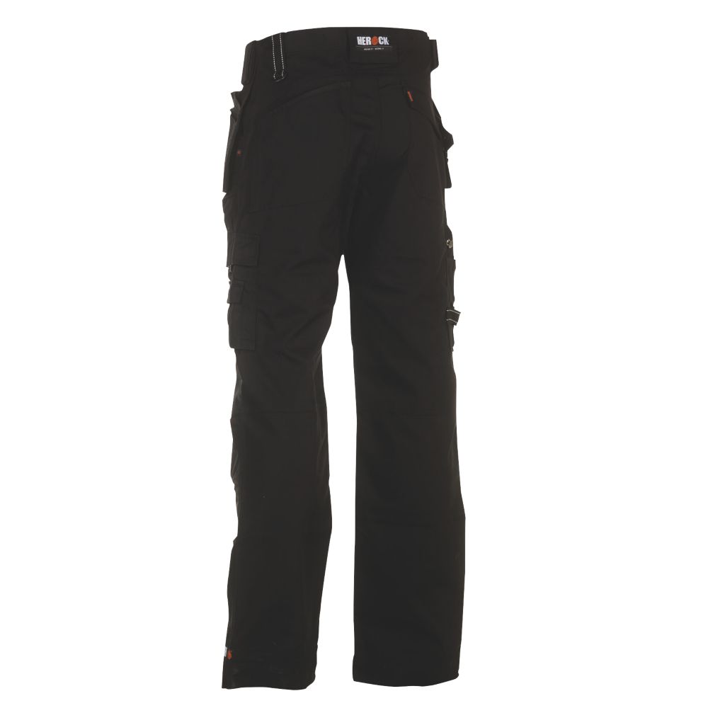 Herock Dagan Work Trousers Black 34