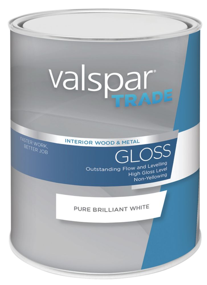 Valspar Trade Wood & Metal Paint Pure Brilliant White 1Ltr Reviews