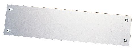 Finger Plate Satin Aluminium 75 x 300mm Reviews