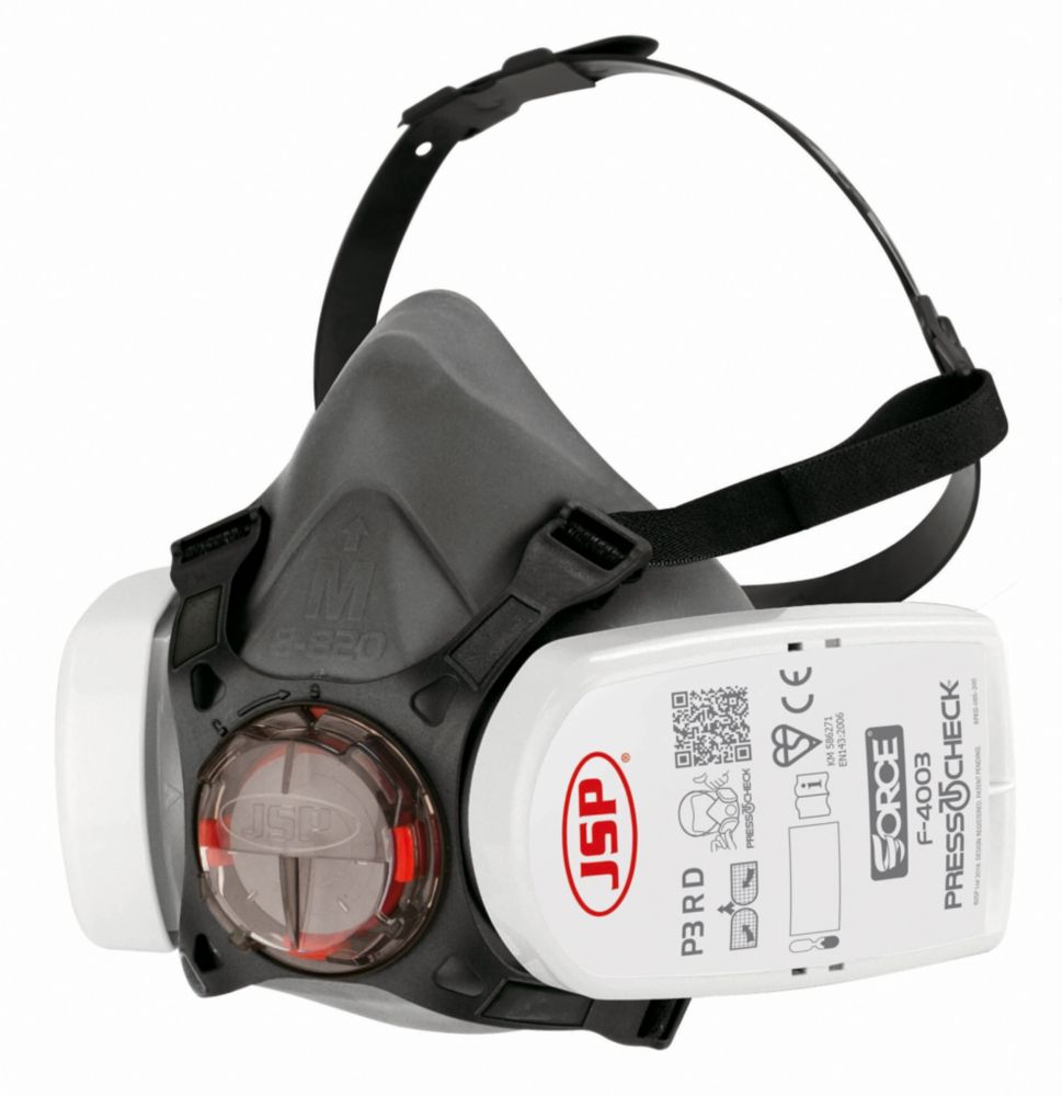 JSP Force 8 Mask Respirator with Press-to-Check Filters P3 Reviews