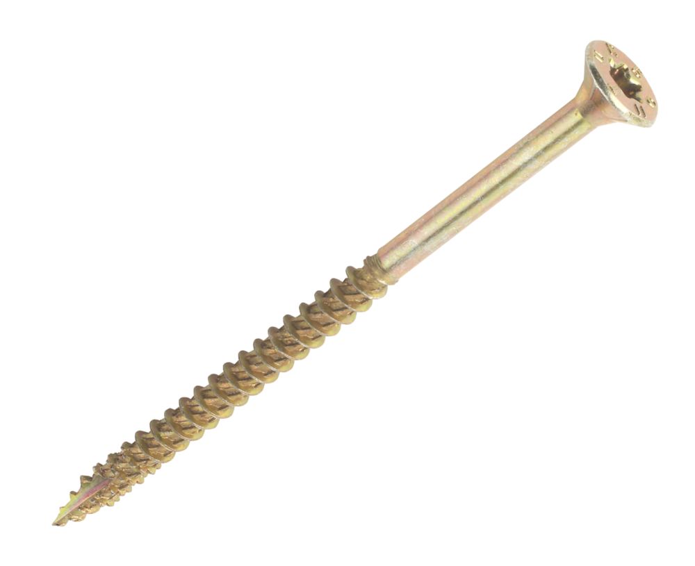 Turbo II TX Double-Countersunk Multipurpose Screws 5 x 60mm 100 Pack