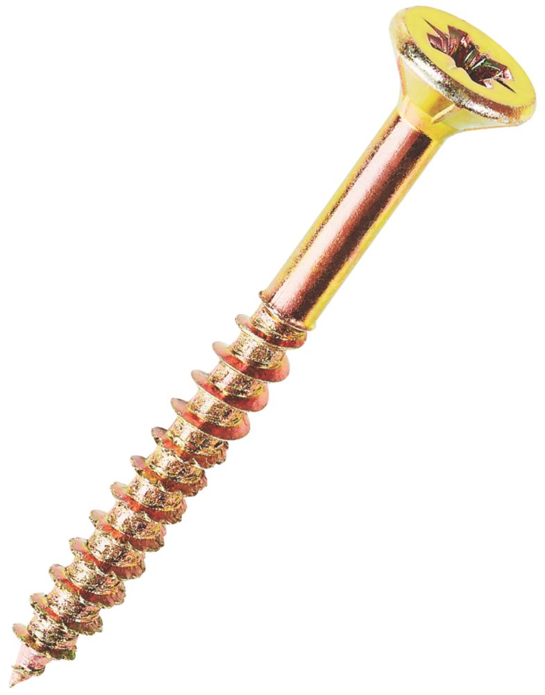 Goldscrew Plus PZ Double-Countersunk Multipurpose Screws 5 x 80mm 100 Pack Reviews