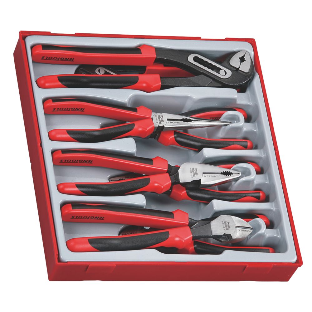 Teng Tools TPR Pliers Set 8 Pieces