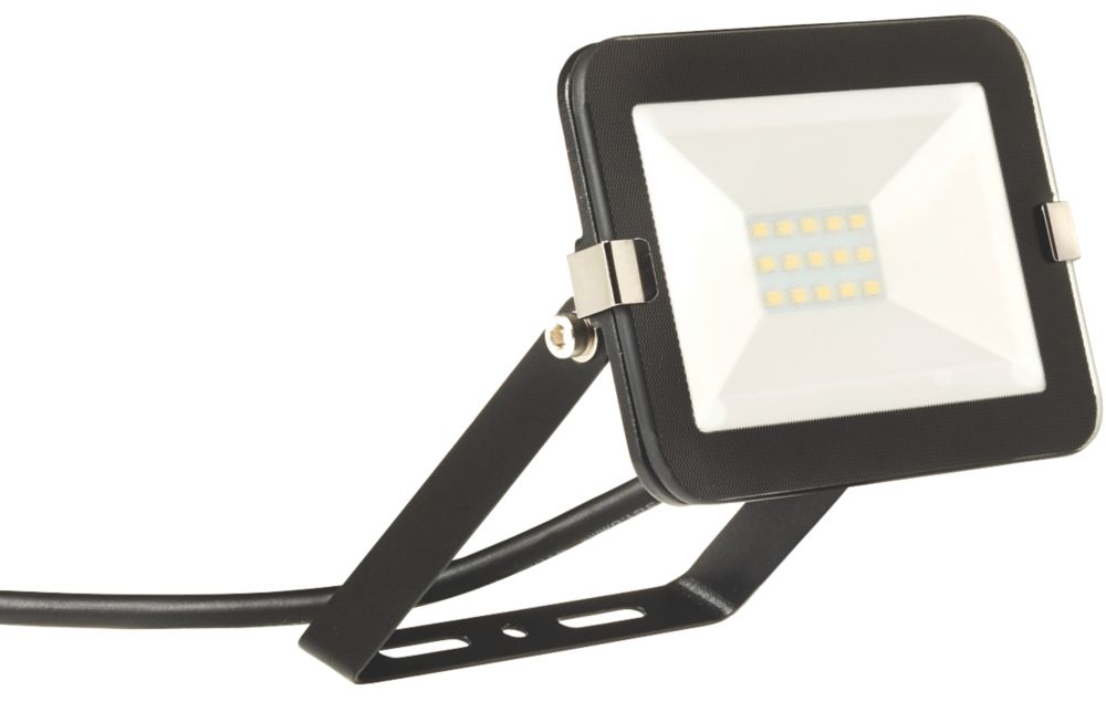 Brackenheath iSpot LED Slimline Floodlight 10W Black Cool White Reviews