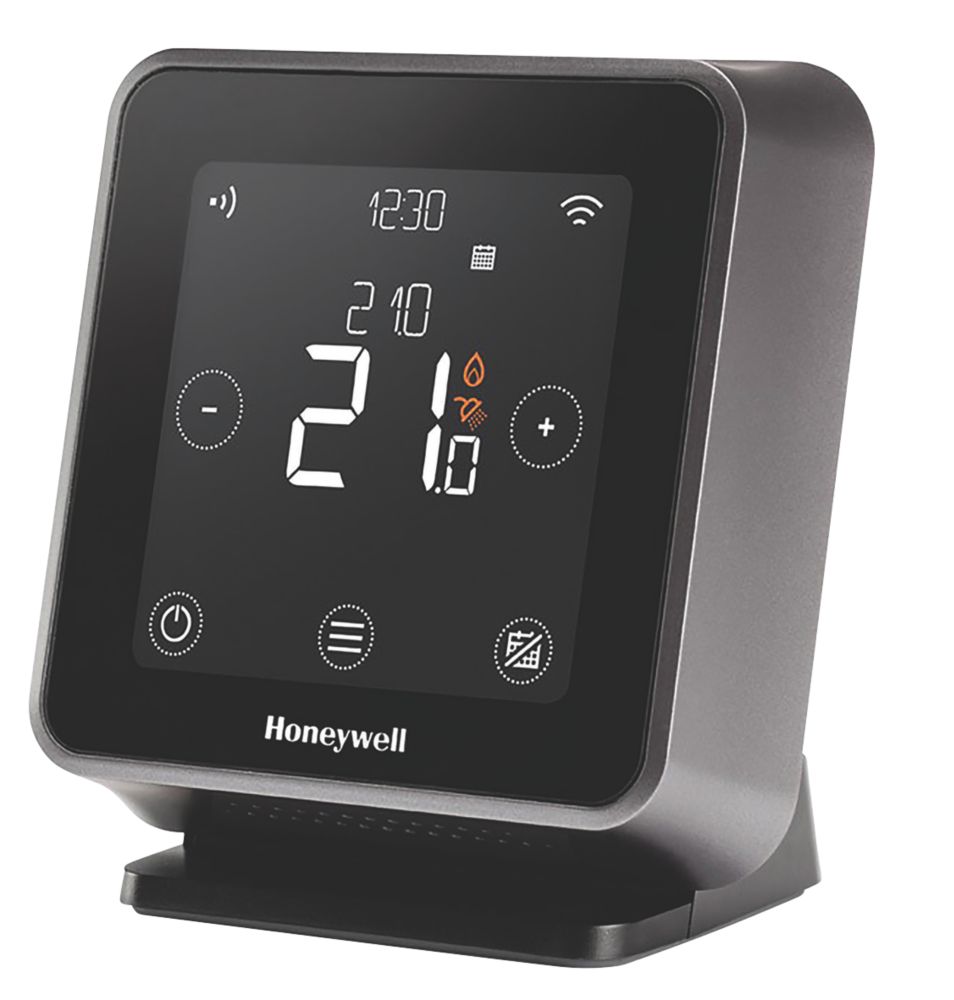 Honeywell Home T6R-HW Wireless Programmable Thermostat with Hot Water Control Black Reviews