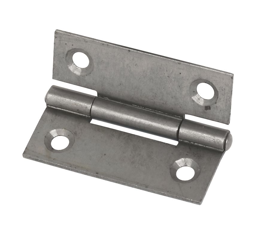 Steel Fixed Pin Hinges 50 x 38mm 2 Pack Reviews