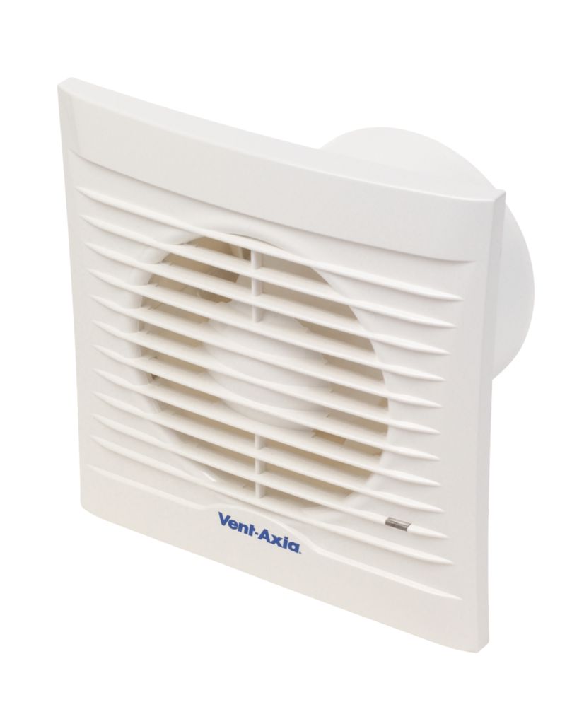 Vent-Axia 100HT 15W Bathroom Extractor Fan with Humidistat & Timer White 240V Reviews