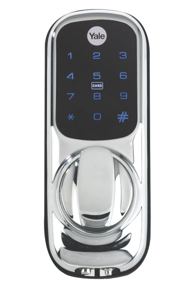 Yale Keyless Connected Smart Door Lock Polished Chrome