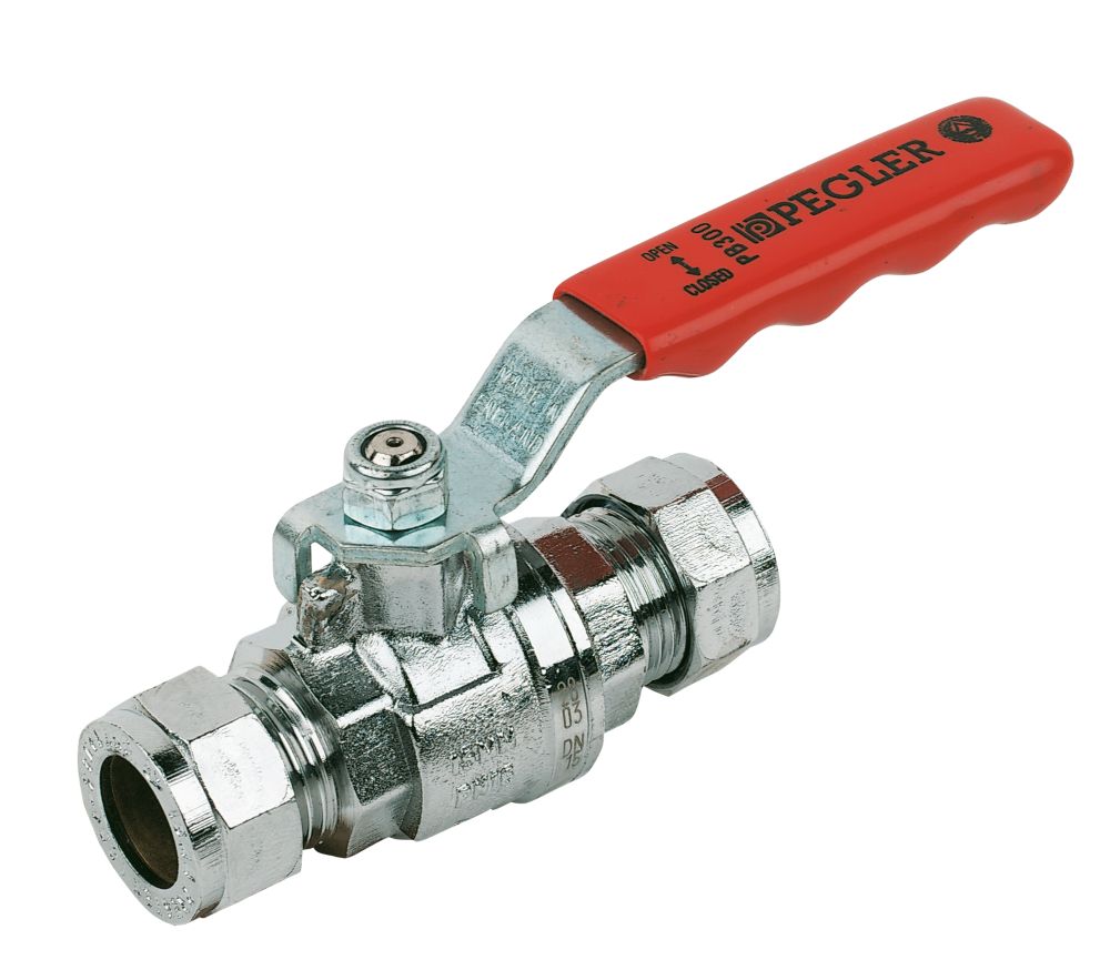 Pegler Ball Valve Red 15mm Reviews